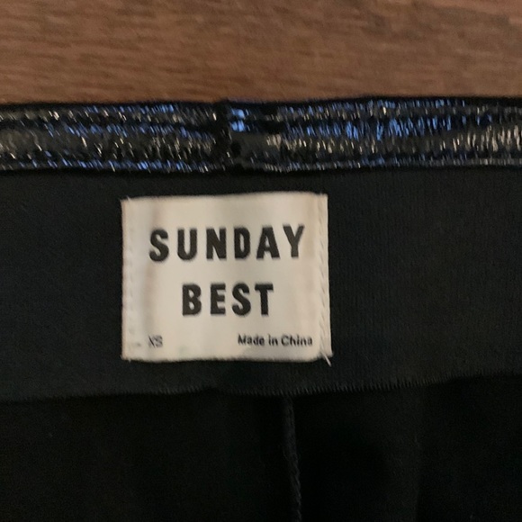 Sunday Best faux leather pants - Picture 2 of 5